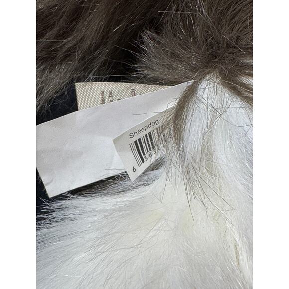 Folkmanis 20" SHEEPDOG Puppy Dog Plush Toy Doll NWT - Picture 5 of 6